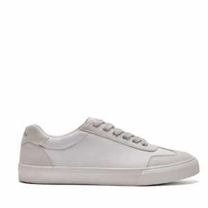 Rockfish 901 Dwr Trainers German Army Trainer Canvas Women's Low-Top Sneakers White Grey | TDR7874OQ