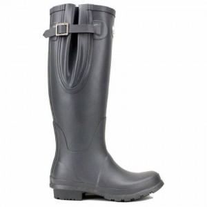 Rockfish Everyday Tall Side Adjustable Women's Wellington Boots Grey | ZPW7779NF