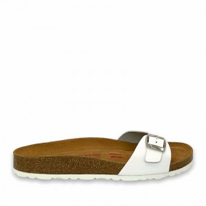 Rockfish Talulah One-strap Single Strap Women's Sandals White | UPP2943RX