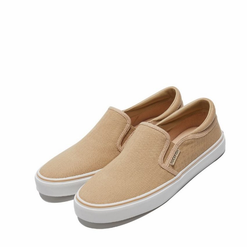 Rockfish 718 Classic Women's Slip On Sneakers Brown | NCV293RG