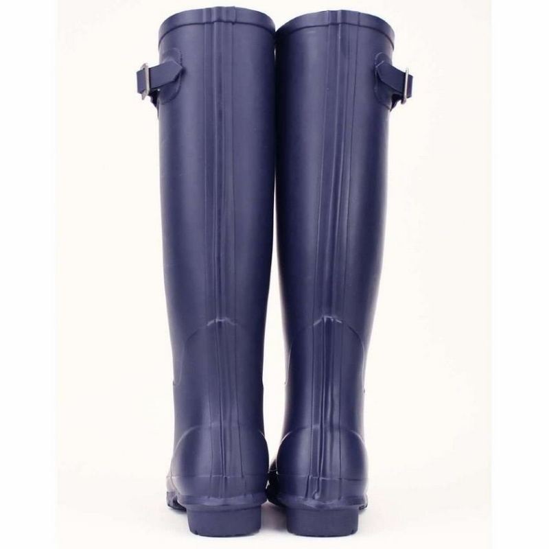 Rockfish Classic Tall Women's Wellington Boots Navy Blue | BHY9577CG