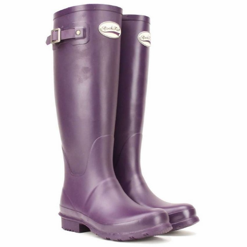 Rockfish Classic Tall Women's Wellington Boots Purple | JQM9424MY