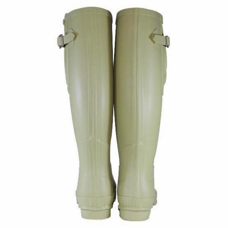 Rockfish Everyday Tall Side Adjustable Women's Wellington Boots Light Green | PCM9018NX