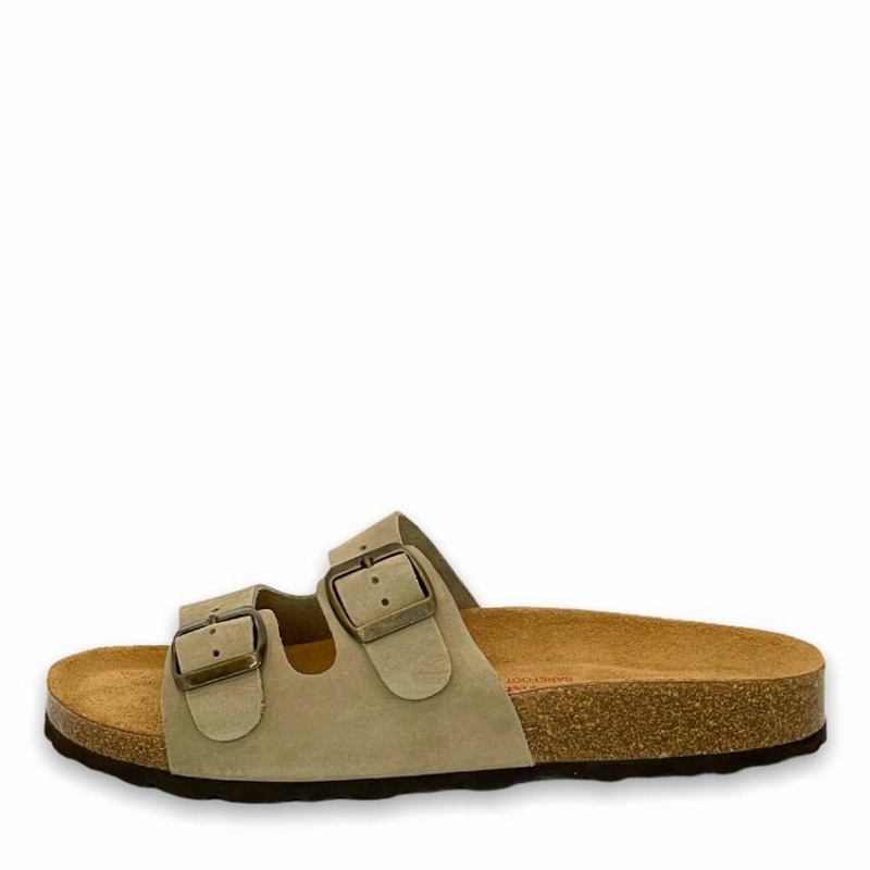 Rockfish Kendall Two-Strap Double Strap Women's Sandals Khaki | XVY7830VS